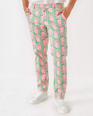 MENS STUFF MIZNER STRETCH FAUNA GREEN PARTY LIKE A PINEAPPLE