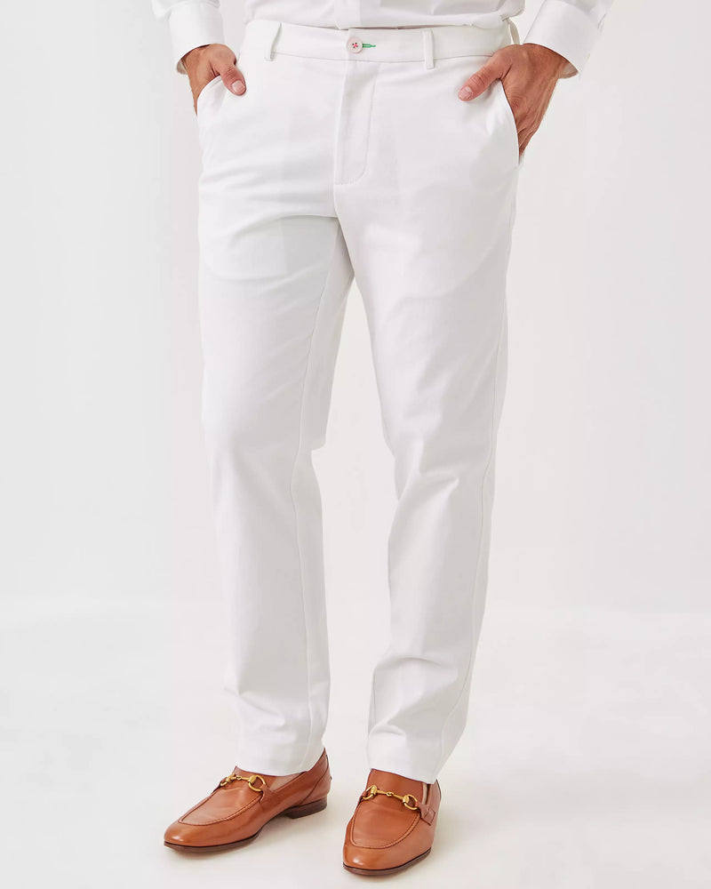 MENS STUFF MIZNER STRETCH PANT RESORT WHITE