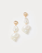 SUMMER SERENADE DROP EARRINGS RESORT WHITE