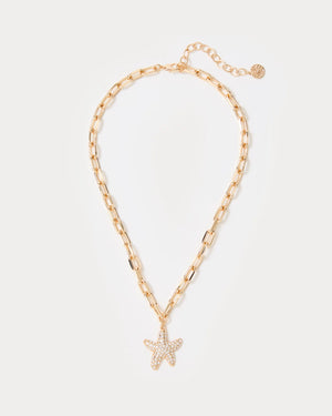 SANDSATIONAL NECKLACE GOLD METALLIC