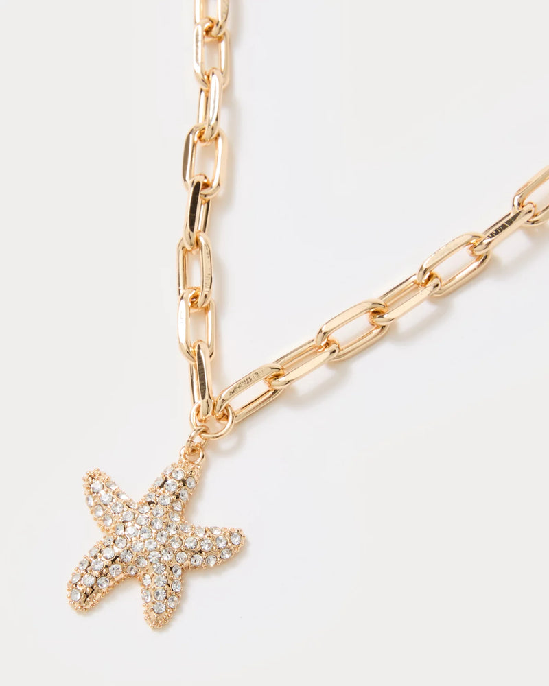 SANDSATIONAL NECKLACE GOLD METALLIC