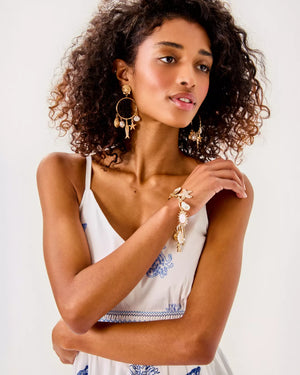 SUMMER SERENADE CHARM BRACELET GOLD METALLIC