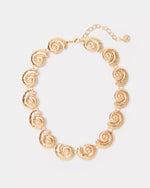BAREFOOT BEACHCOMBER NECKLACE GOLD METALLIC