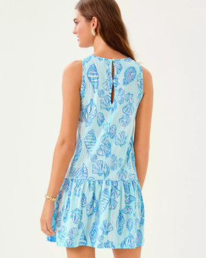 DIXI DRESS FRESH WATER BLUE COOL AS SHELL