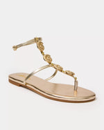 DYLANN SANDAL GOLD METALLIC