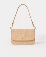 PALEY STRAW SHOULDER BAG NATURAL