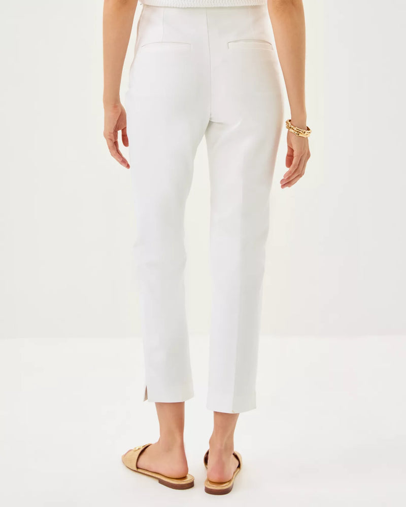 NANCEE CROP PANT RESORT WHITE