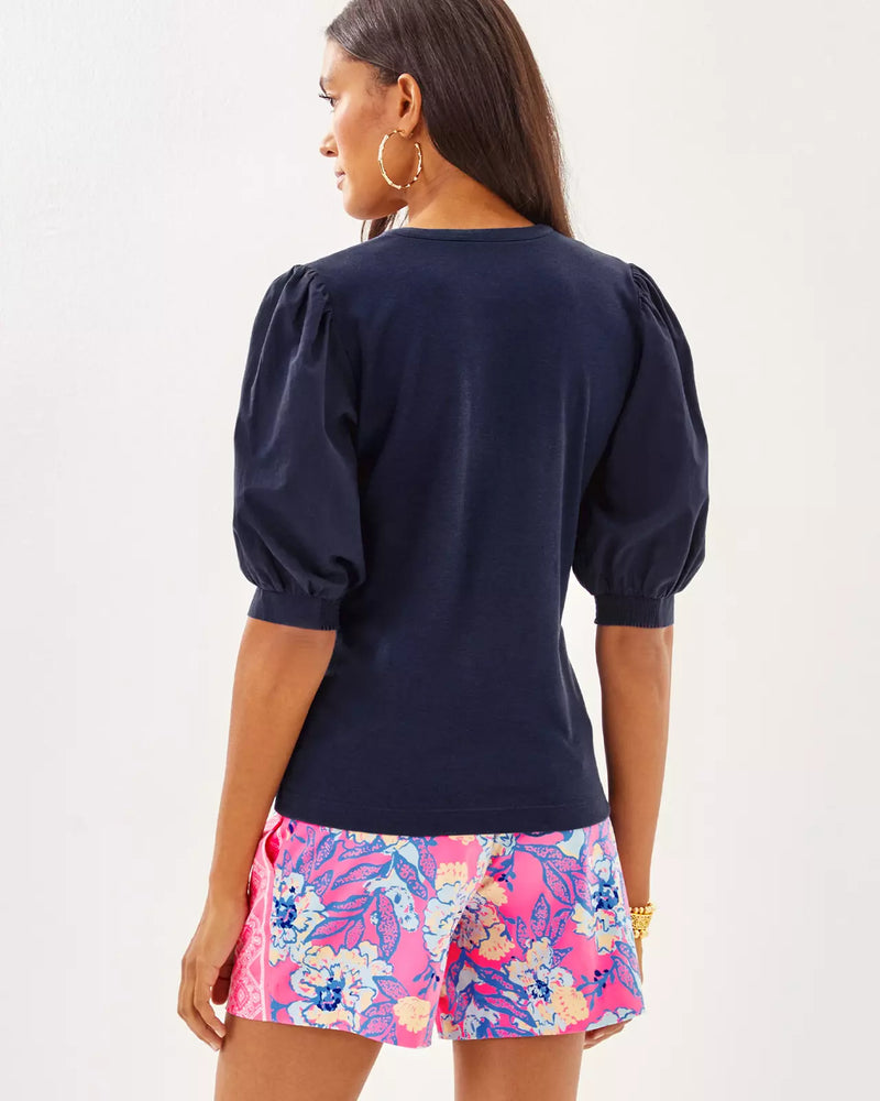 RONSON KNIT TOP LOW TIDE NAVY