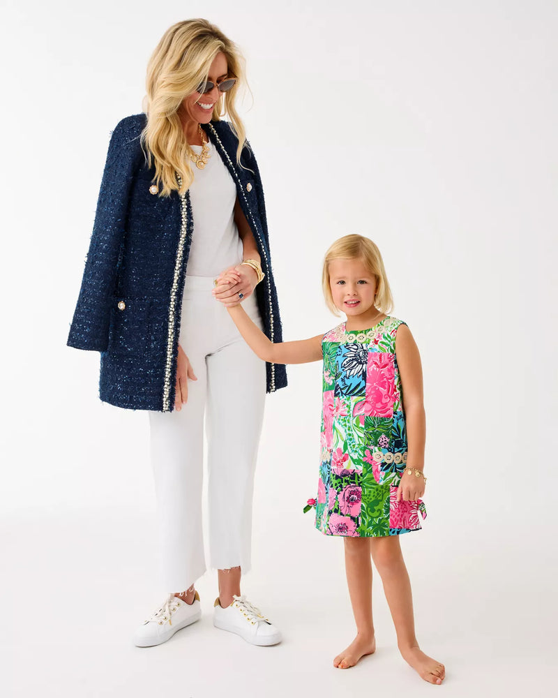 GIRLS LITTLE LILLY CLASSIC SHIFT MULTI PARTY PUNCH PATCH