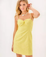 LILAMAE DRESS LIMONCELLO BUBBLE EMBROIDERY