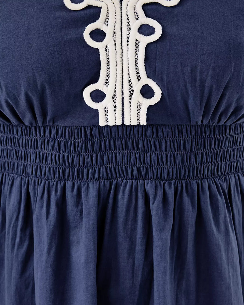 ZANNA SLEEVELESS TOP SAPPHIRE POOL