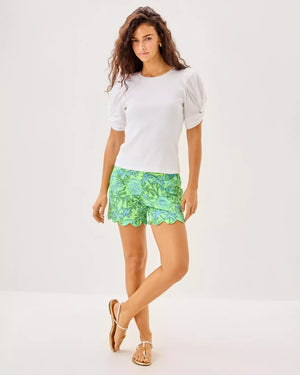 IGBY KNIT TOP RESORT WHITE