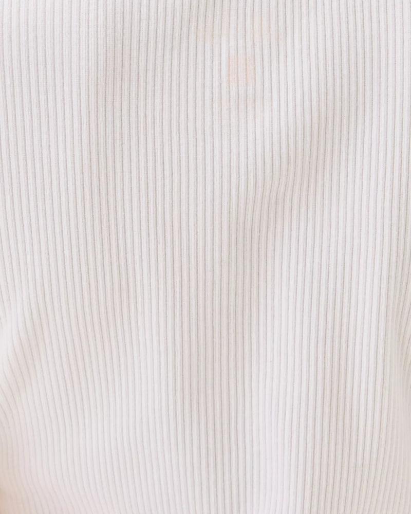 IGBY KNIT TOP RESORT WHITE