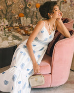 ZANNA EMBROIDERED COTTON RESORT WHITE CASTAWAY EMBROIDERY