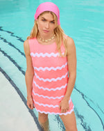 KERRA SHIFT ROMPER SORBET PINK
