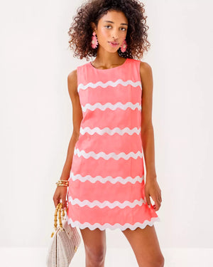 KERRA SHIFT ROMPER SORBET PINK