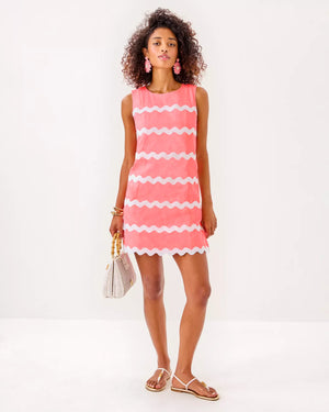 KERRA SHIFT ROMPER SORBET PINK