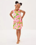 GIRLS MINI DIXI DRESS MULTI SEASIDE GARDEN
