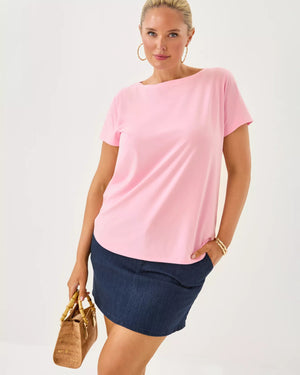 KEY WEST TOP CONCH SHELL PINK