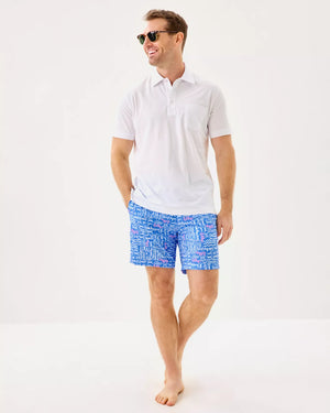 MENS STUFF DEL LAGO SWIM SUNWASHED BLUE SEACRETS