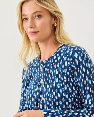FAIRLEY CARDIGAN STARLIGHT NAVY YOURE AN ANIMAL