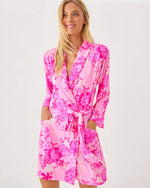 ISSIE PJ KNIT ROBE PARIGI PINK SUPPORTING SQUAD