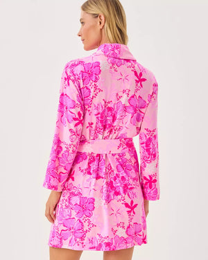 ISSIE PJ KNIT ROBE PARIGI PINK SUPPORTING SQUAD