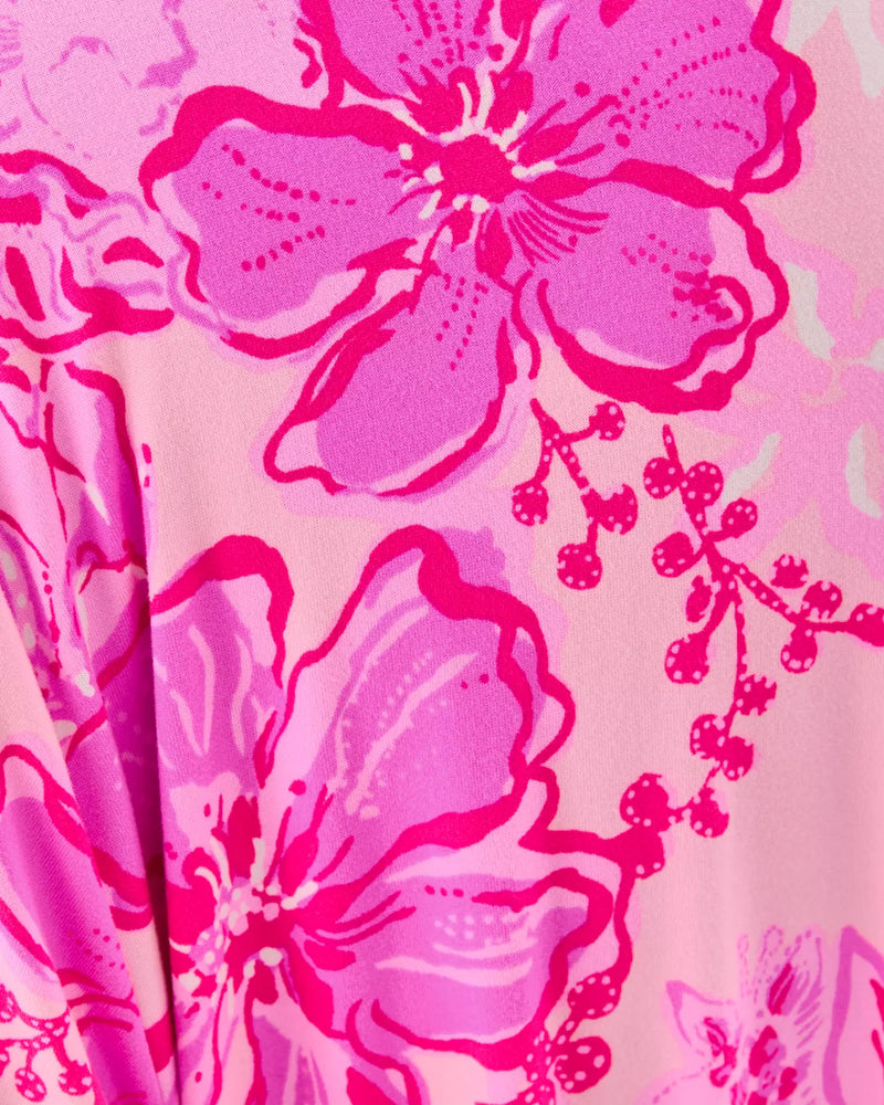ISSIE PJ KNIT ROBE PARIGI PINK SUPPORTING SQUAD