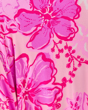 ISSIE PJ KNIT ROBE PARIGI PINK SUPPORTING SQUAD