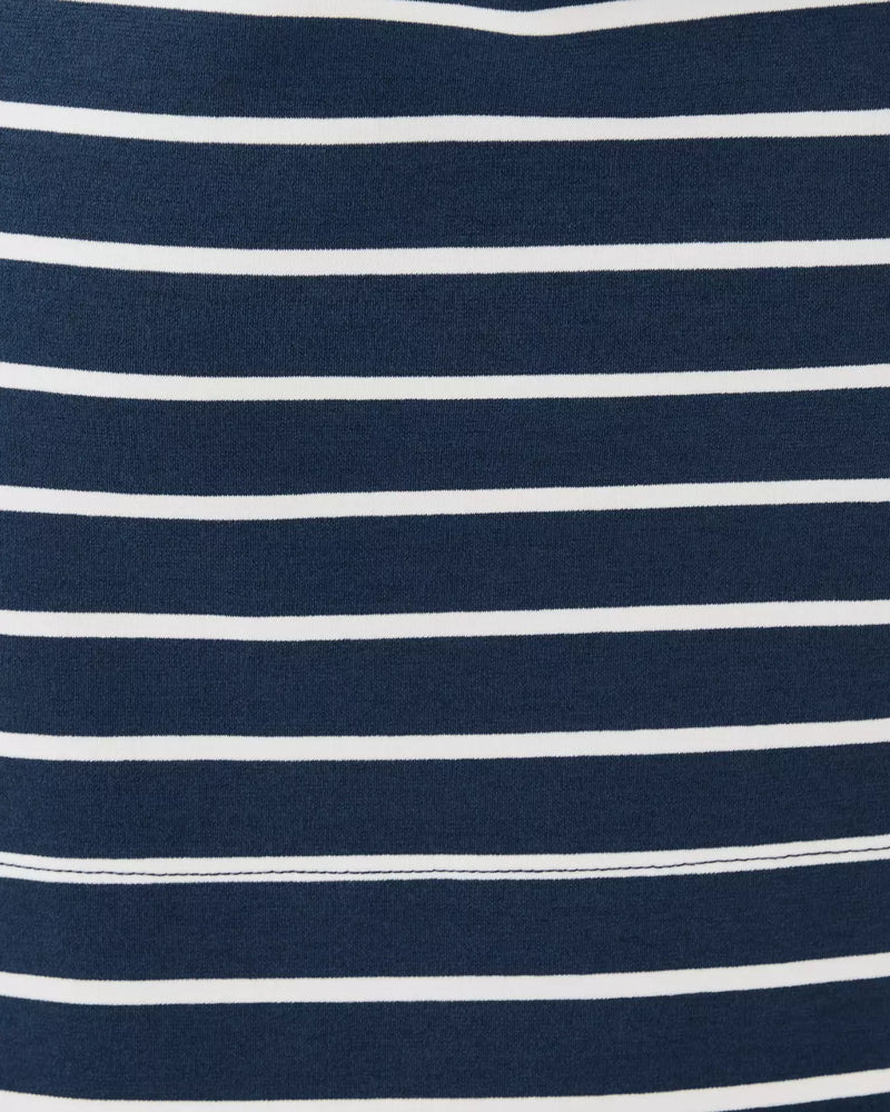 KNIGHTLEY DRESS LOW TIDE NAVY HERITAGE STRIPE