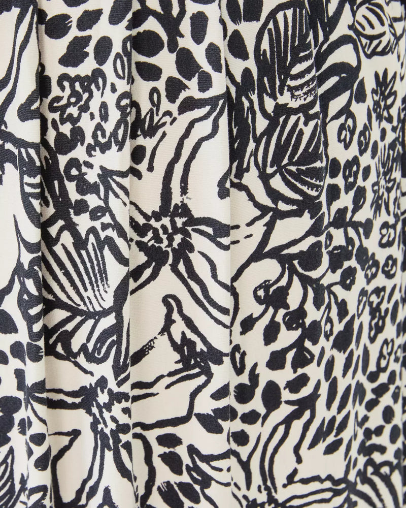 ROSLYNNE MAXI DRESS ONYX LOTS TO SPOT ENGINEERED
