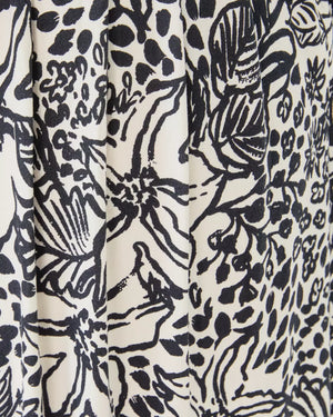 ROSLYNNE MAXI DRESS ONYX LOTS TO SPOT ENGINEERED