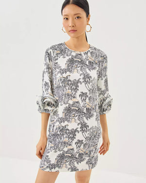 LU DRESS COCONUT PB ANNIVERSARY TOILE