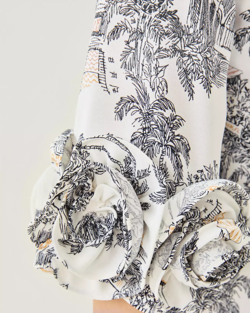 LU DRESS COCONUT PB ANNIVERSARY TOILE