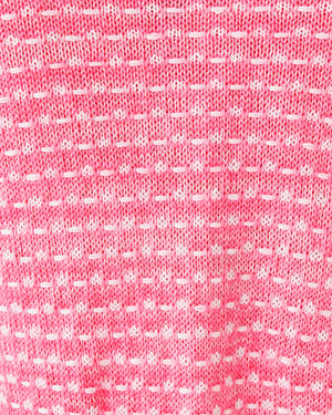 BANEBERRY CARDIGAN ROUSSEAU PINK METALLIC MARL