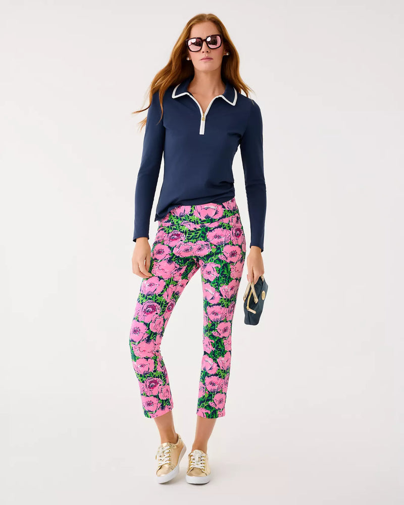 FRIDA HALF ZIP LONG SLEEVE LOW TIDE NAVY