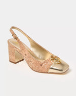 MARI CORK SLINGBACK PUMP NATURAL