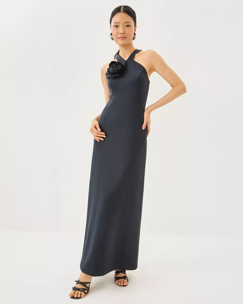 GIANNA MAXI DRESS NOIR