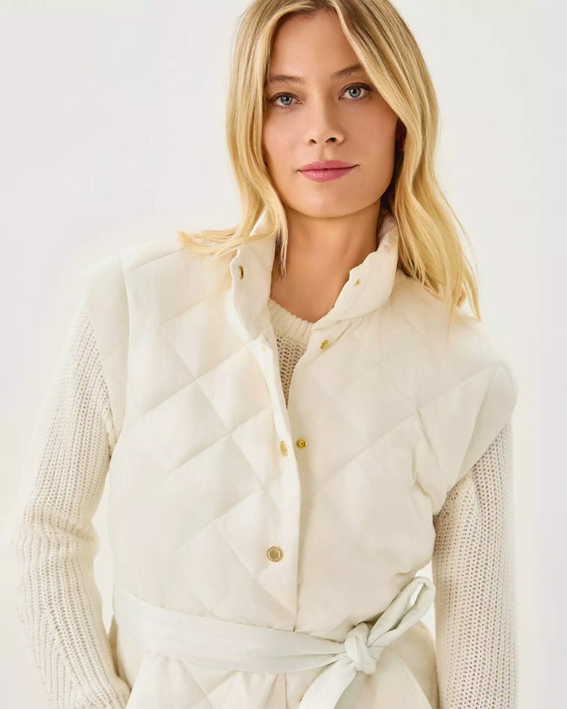 ADENNA VEST COCONUT