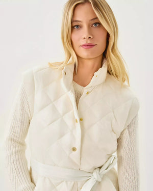 ADENNA VEST COCONUT