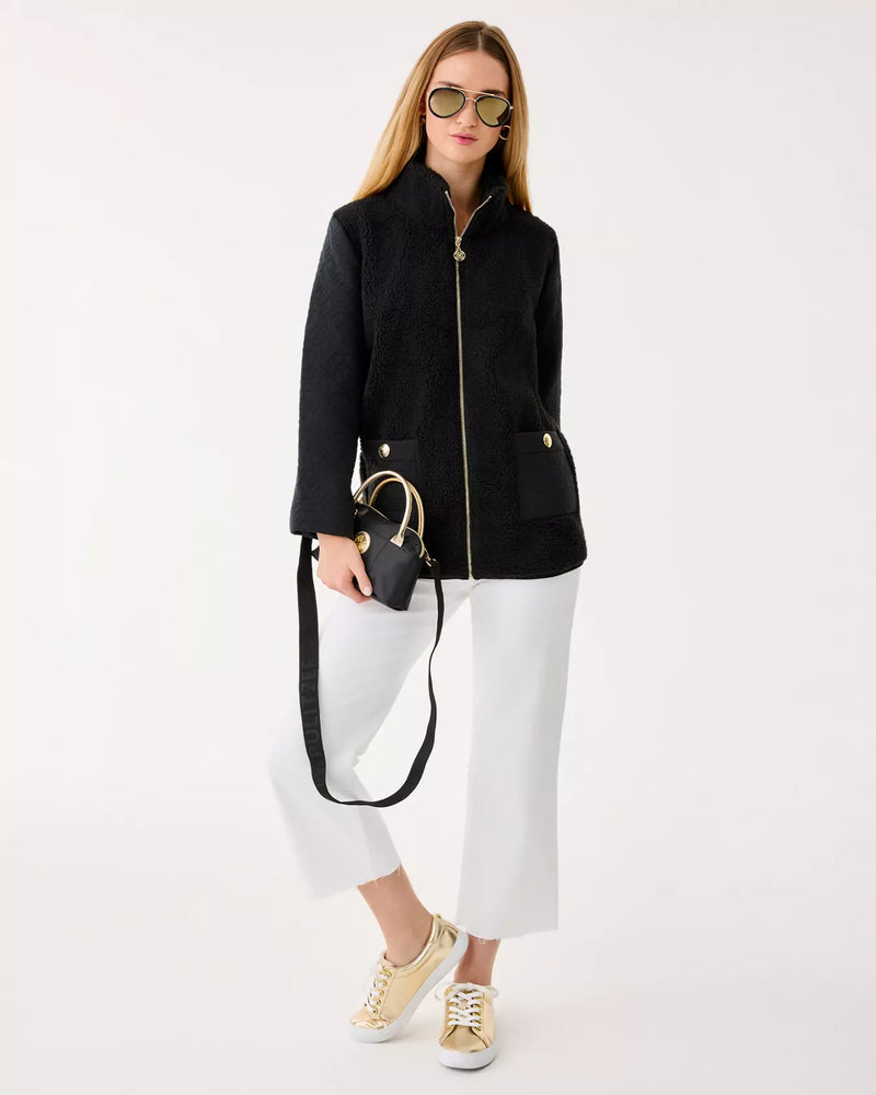 HELAINA SHERPA JACKET NOIR