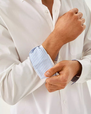 MENS STUFF ADDISON SHIRT RESORT WHITE