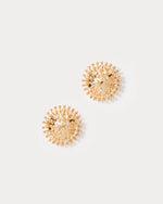 SUMMER SHORELINES STUD EARRINGS GOLD METALLIC