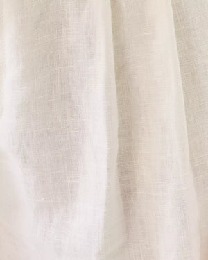 DEWEY LINEN SHORT RESORT WHITE