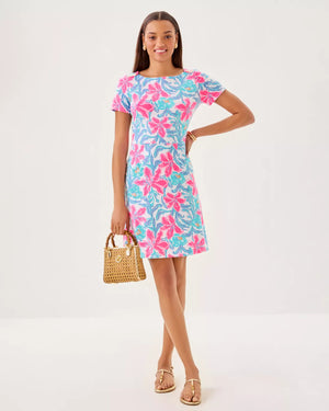 BRAY UPF 50+ DRESS MULTI BEACHSIDE HAVEN