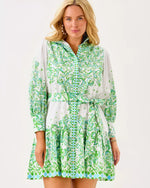 DRENA DRESS RESORT WHITE SOL MATES ENGINEERED
