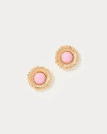 ONE FINAL FLING STUD EARRING PINK BLISS