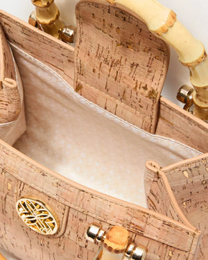 MARI CORK MINI BAG NATURAL