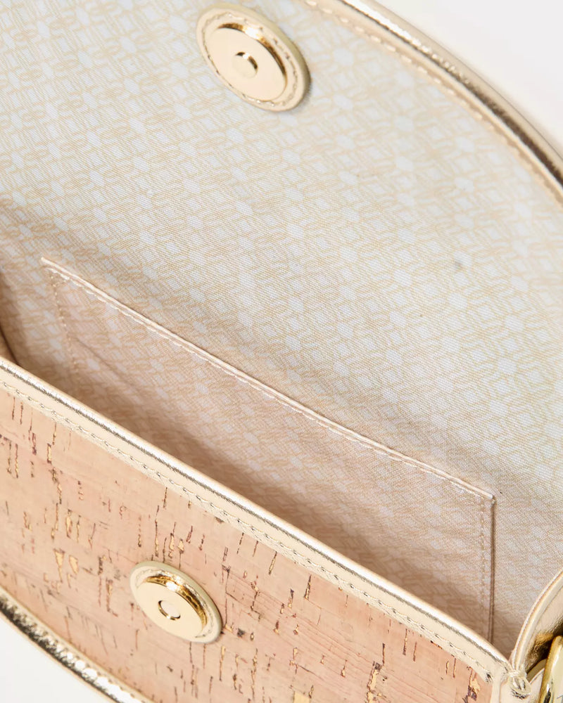 CAMILLE CORK BELT BAG NATURAL