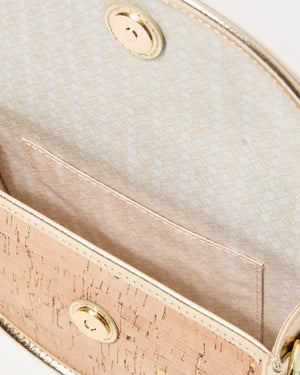 CAMILLE CORK BELT BAG NATURAL